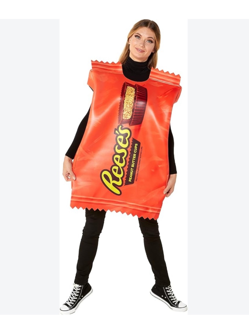 Rubie's Red Reese's Peanut Butter Cups Halloween Costume one size adult